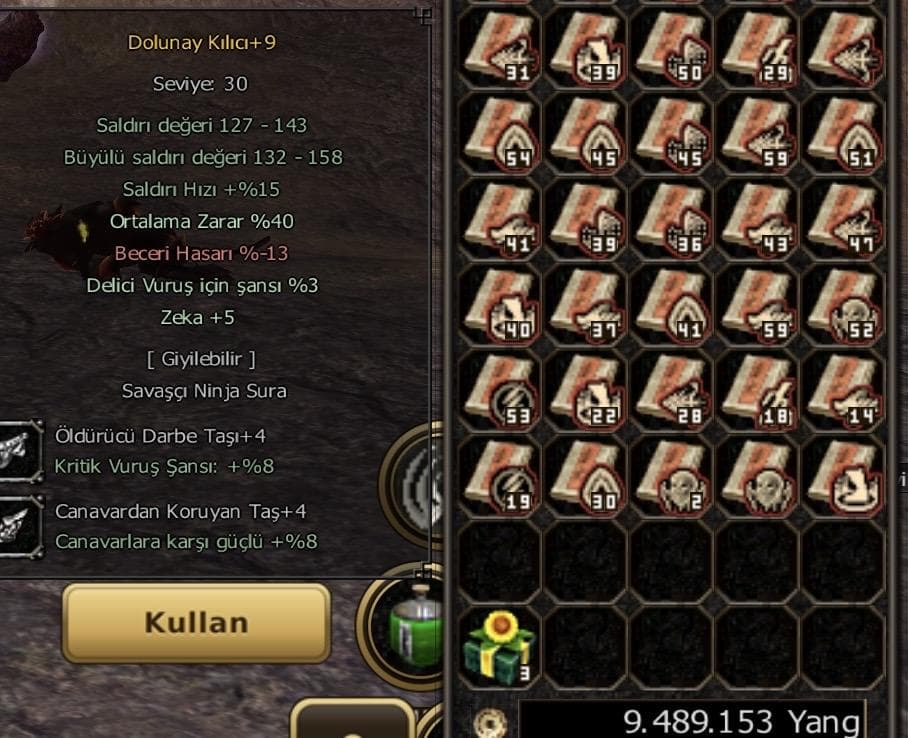 55 lvl sura doyumluk acil satılıkkk