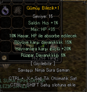 ELİT BİLEZİK WS TURNUVASI HAZIRLIK