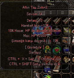 ELİT MAVİ TAŞ ZIRH