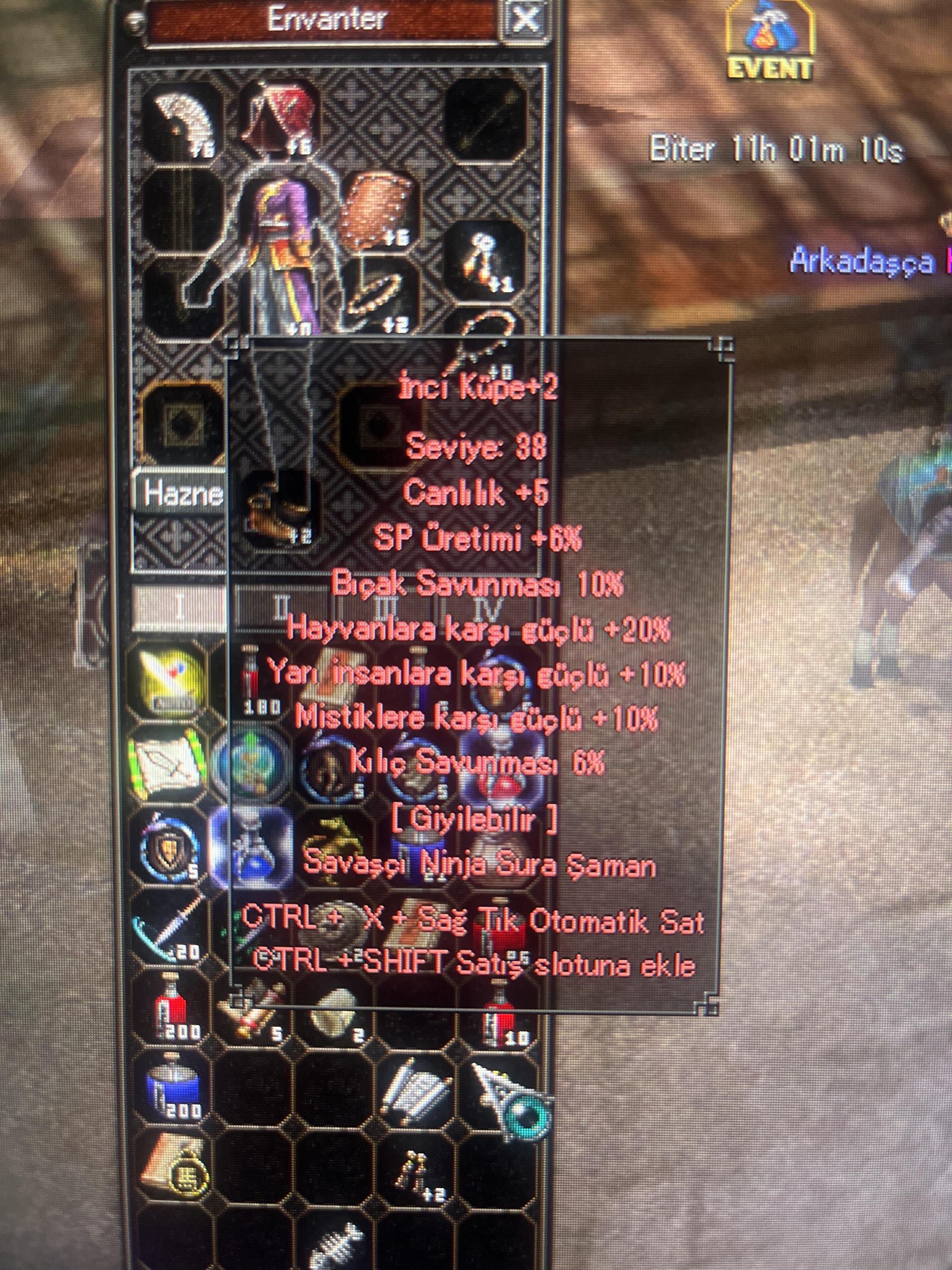 20 hayvan 10 yarı inci küpe