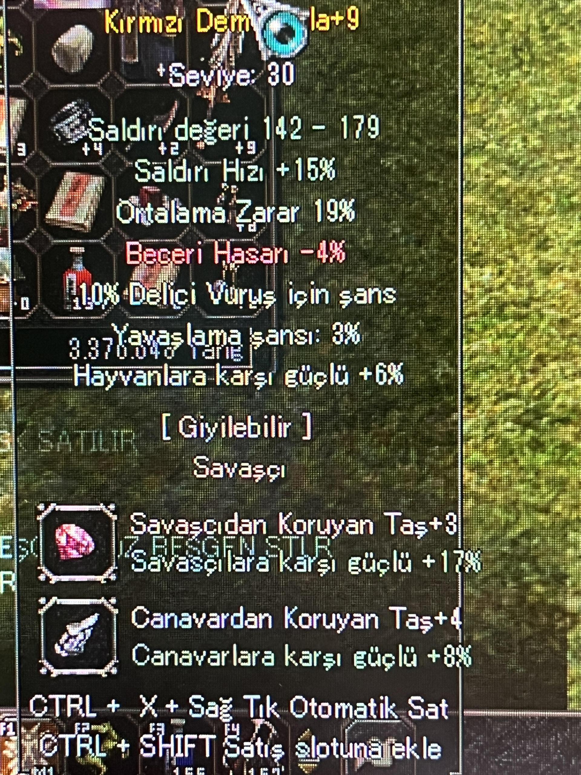 +9 KDP 19ORT +4 Canavar Taşlı