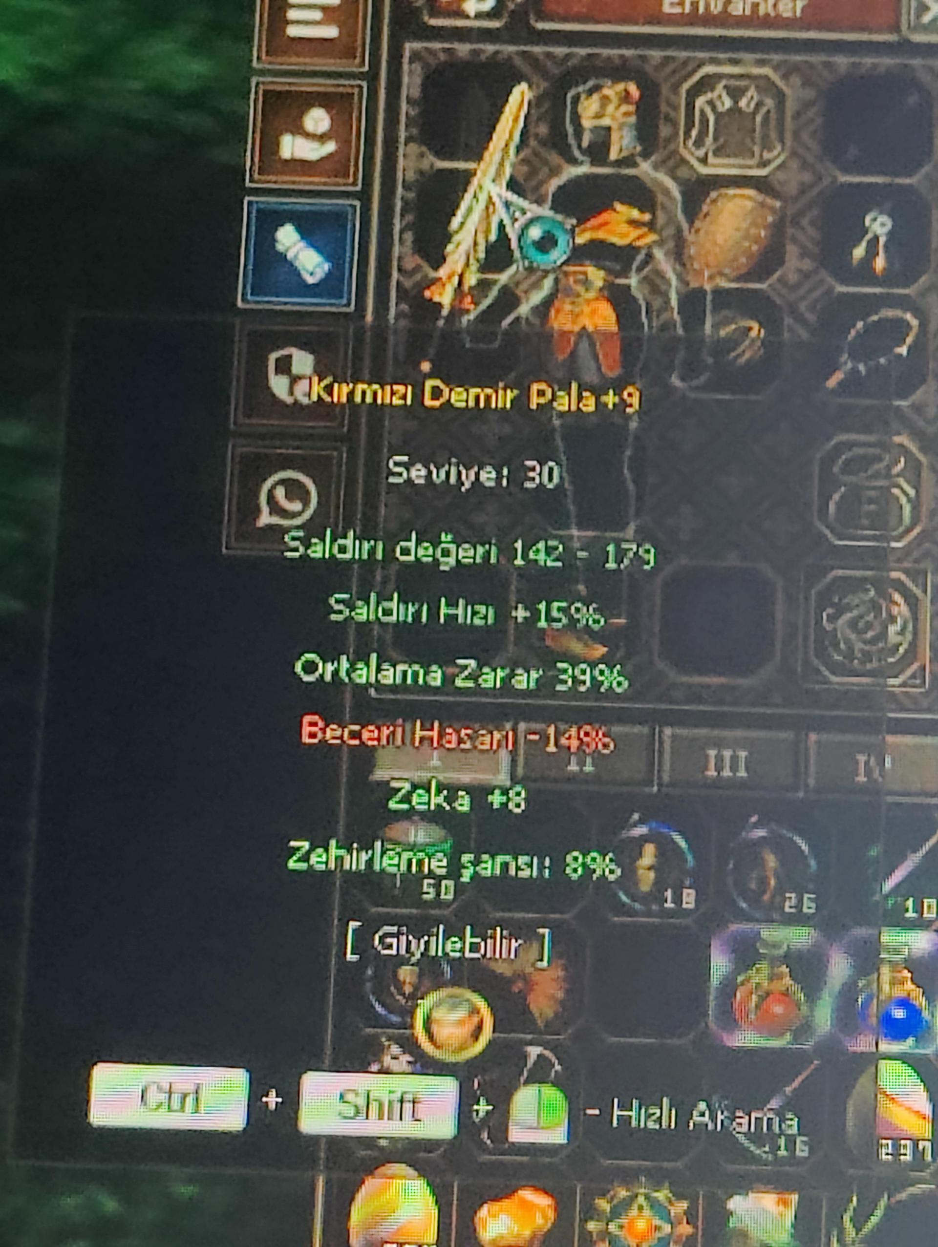39 ORT +9 KIRMIZI DEMİR PALA ANINDA TESLİM