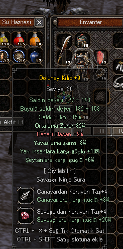 61 LWL FULL + FULL 1 P 2 G SKİLLİ SURA ÇEREZ PARASINA İTEMLİ