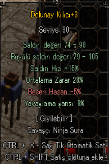 +6 28 ORTALAMA 8 YAVAŞLATMA DOLUNAY