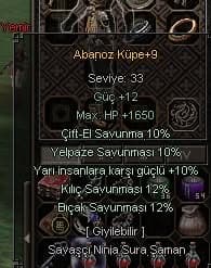 5/5 Abanoz