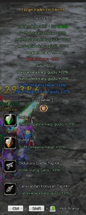 +9 Yaygın Kadim Kin Kılıcı