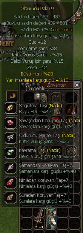 seçkin nadir taşlı itemler pazarlıksız