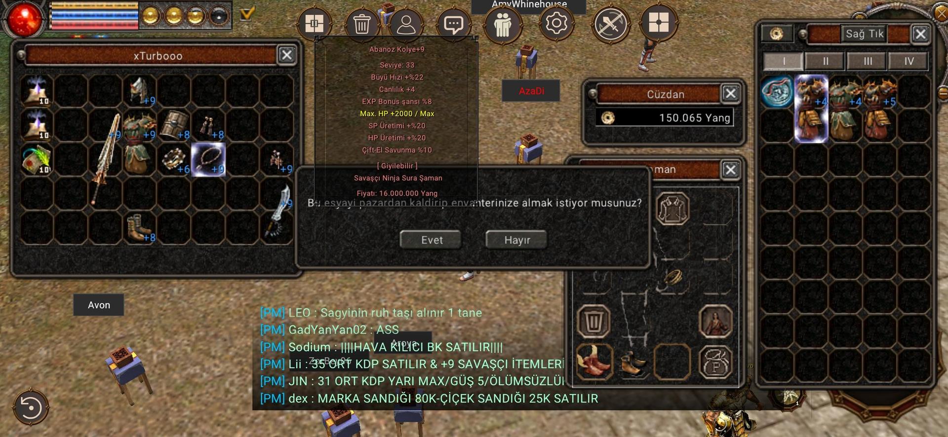 +9 ABANOZ KOLYE