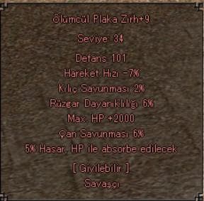 +9 ÖLÜMCÜL 2K HP