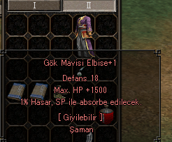 18 LİK ŞAMAN 1.5K HP