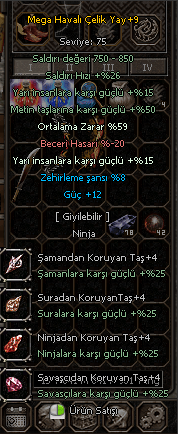 59 ORT  15 YARI ZEHİR GÜÇ MEGA HAVALI +9 YAY SATILIR UYGUNA