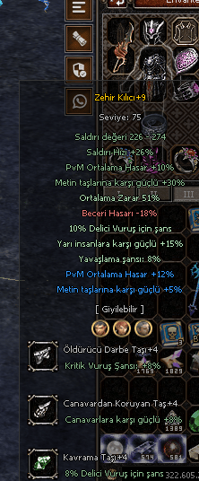 +9 ZEHİR 51 ORT DELİCİ  YARI 450 TL 12 PVM 5 METİN