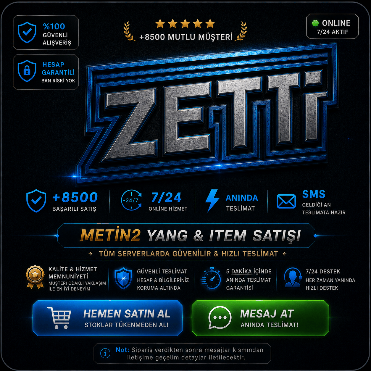 50WON 550TL SERİ TESLİM 724 ONLİNE SMS GELDİĞİ AN TESLİM