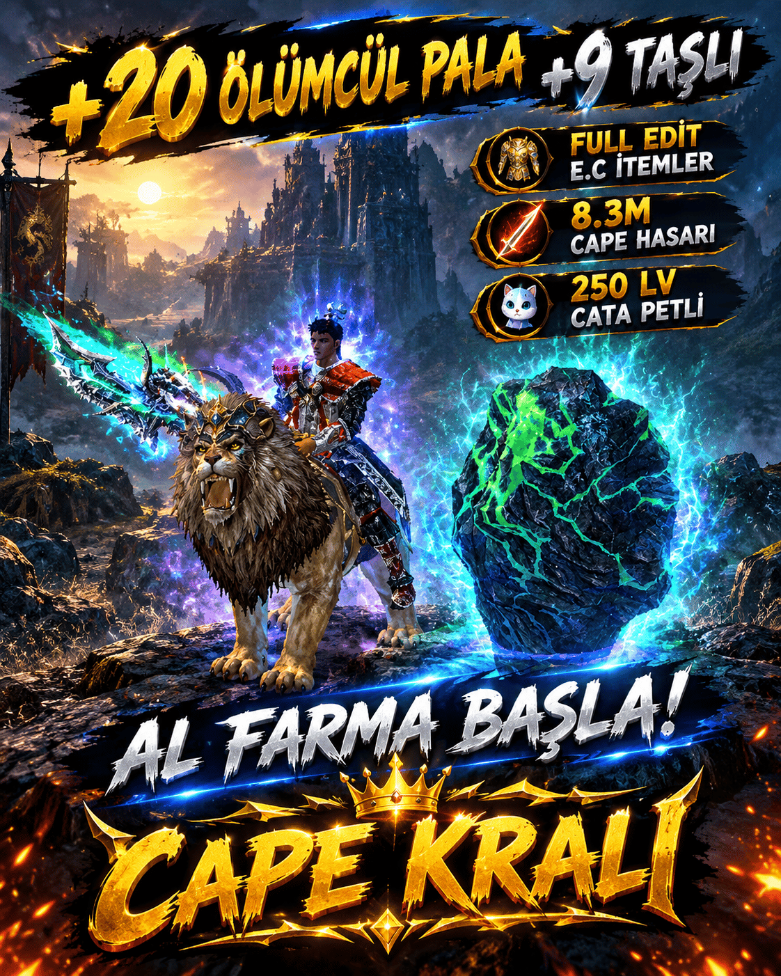 +20 PALALI SAV. 8.3M HASAR SATILIK! AÇIKLAMA OKU!