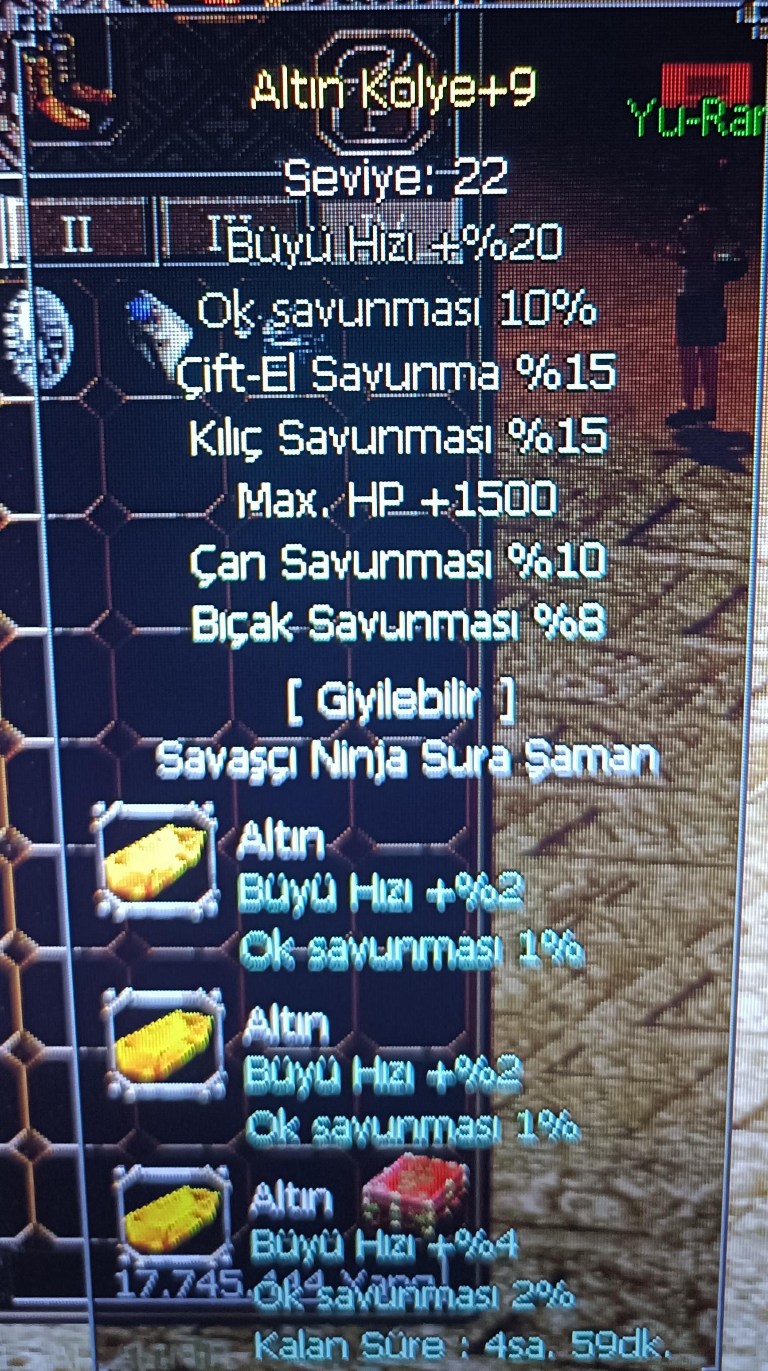 Altın kolye fenasal