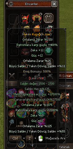 500 EMİŞ KUŞAK