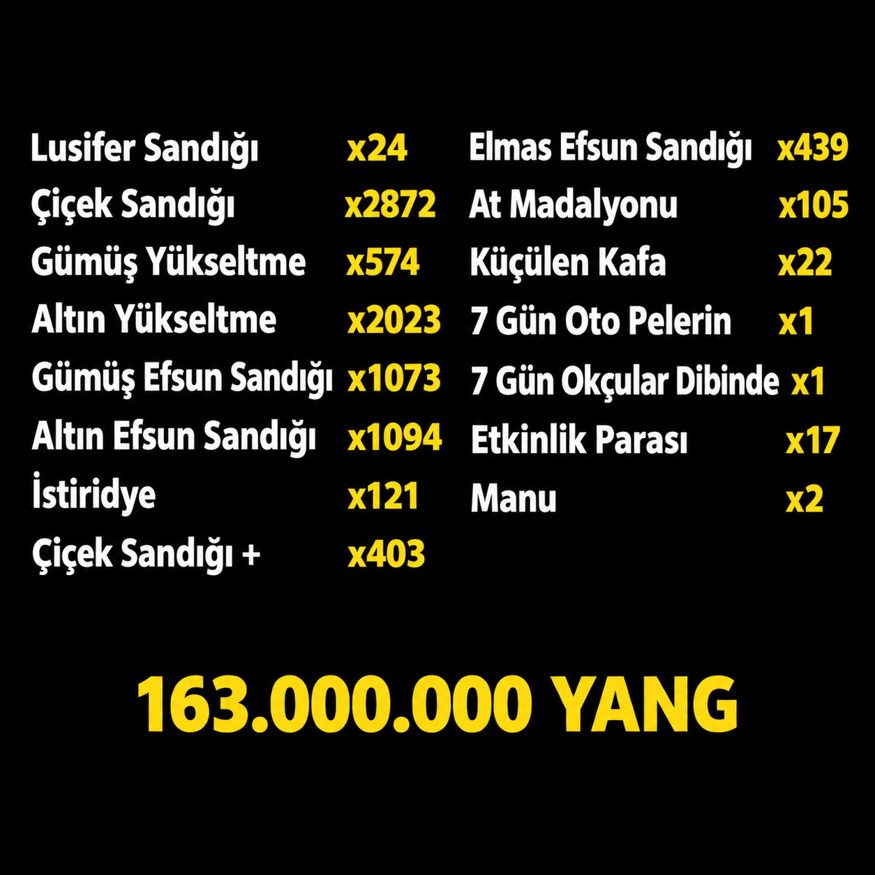 163M VE 24 LUSİ SANDIK 22 KÜÇÜLEN VE BİR TON EŞYA MUTLAKA AÇIKLAMA OKU