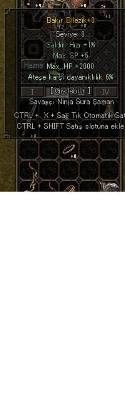 2k hp + ateş bilezik