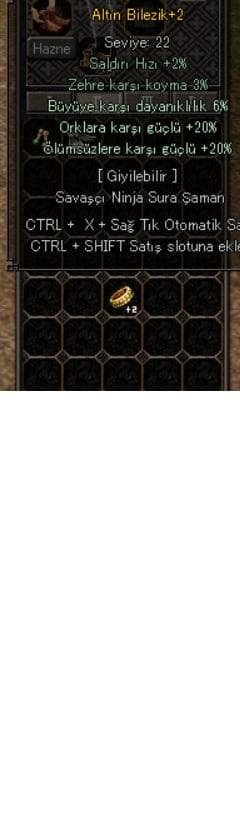 20 ork+ 20 ölümsüz bilezik