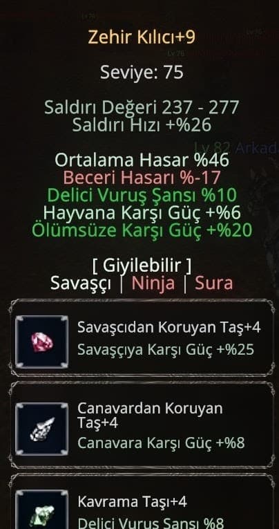 Full Set Katakombluk Hesap
