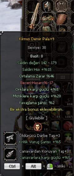+9 46ORT TAŞLI KDP