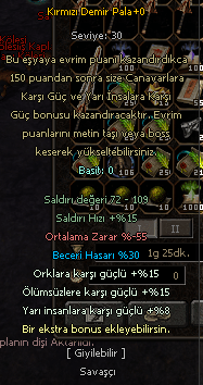 30 BECERİ 8 YARI KDP