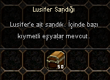 50 ADET LUSİFER SANDIĞI 4.500 TL