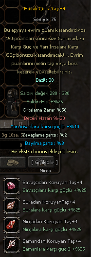 NİNJA ELİT İTEMLER