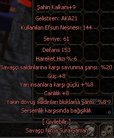 ELİT +9 ŞAHİN 5 EFSUN ANINDA TESLİMAT