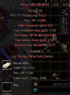 ELİT +9 BEYAZ ALTIN BİLEZİK 5 EFSUN ANINDA TESLİMAT