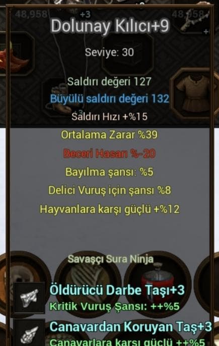 49 Lvl Sura, 8.9 K FC li + 45 Şaman