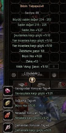 +8 İBLİS YELPAZE VS LIK