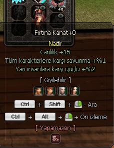 FIRTINA KANAT +0