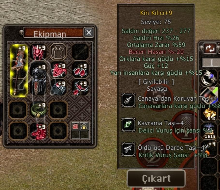 59 ORT, GÜÇ YARI ORK SERVERDE TEK TEKLİF VER