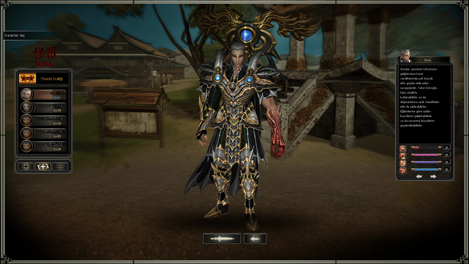 LV4 FULL İTEM SUNAKLIK SURA