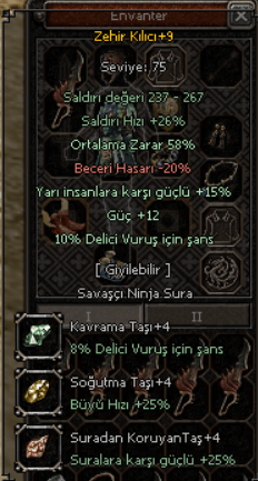 58 yarı güç delici zehir kılıcı(TAM)