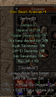 YAN ELİT ALTIN BEZELİ AYAKKABI