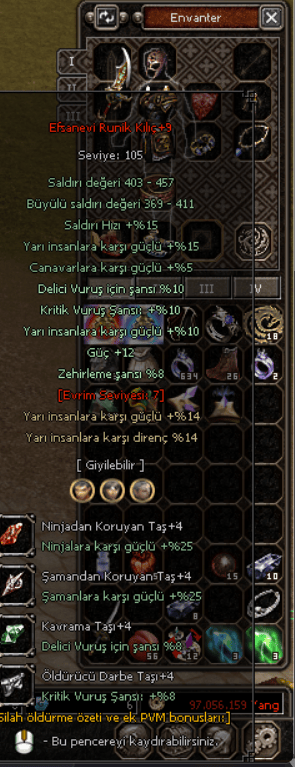 Serverin en güçlü vslik bedenseli+120t para