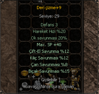 5 PARÇA NİNJA İTEMLERİ