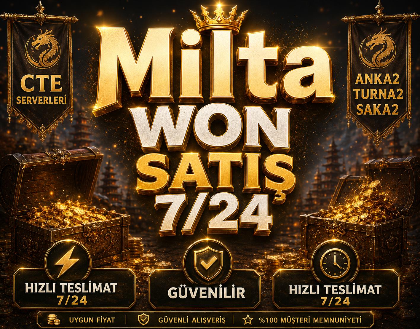 200K WON SATIŞ | EN UYGUN FİYAT | 7/24 HIZLI TESLİMAT