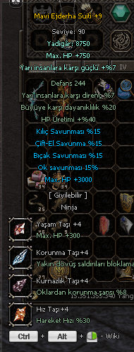 FULL+FULL HER HALİYLE HAZIR NİNJA İTEMLERİ SATILIR