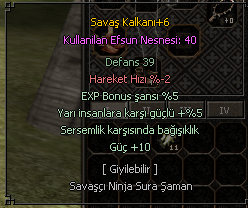 ELİTİN ELİTİ SAVAŞ KALKANI BUYRUN
