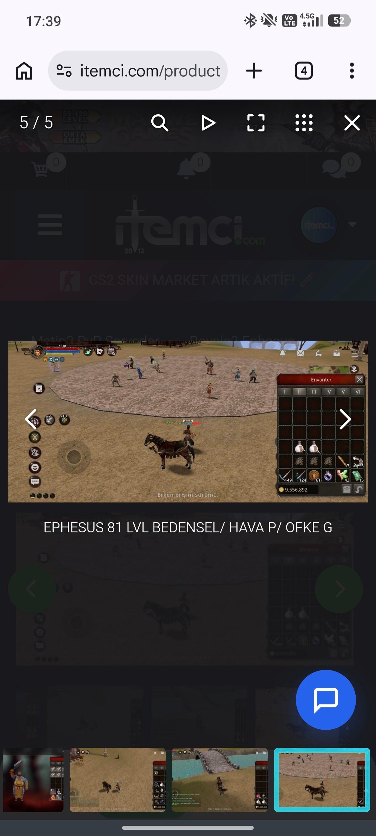 EPHESUS HAVA P OFKE G içi dolu