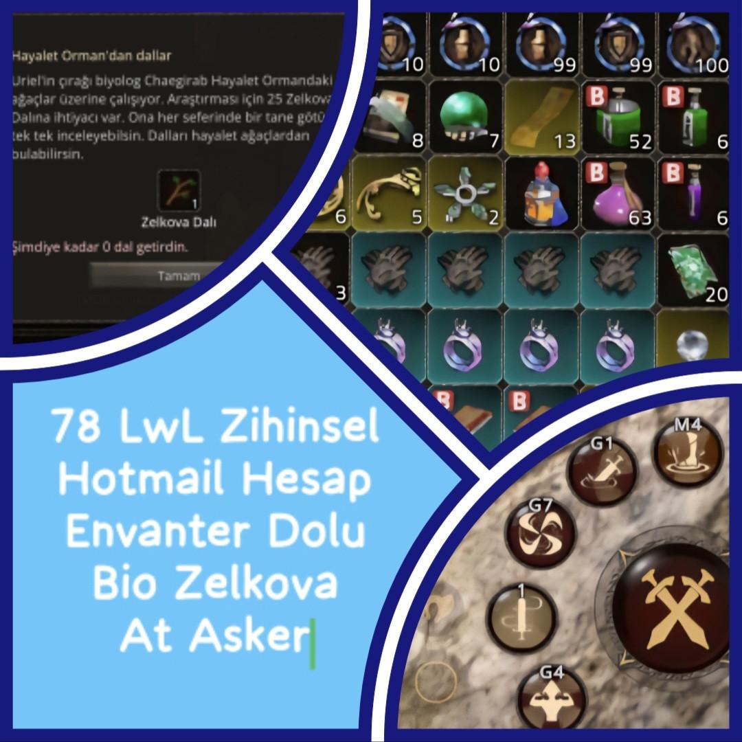 Efsane zihinsel dolu envanter