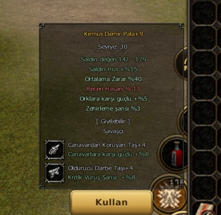 +9 40 ort KDP 4 taşlı
