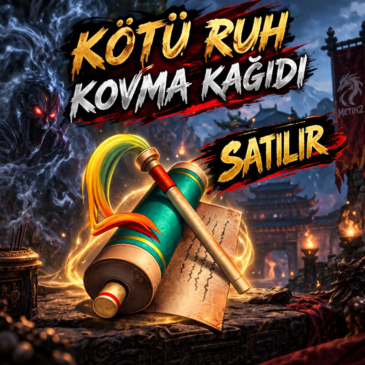 55x kötü ruh kovma kağıdı