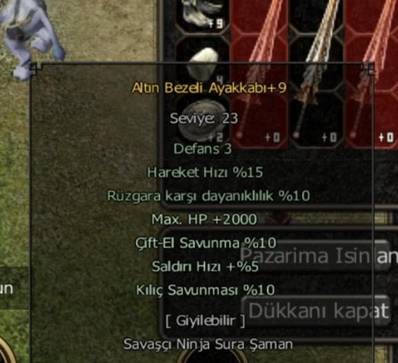 KIZILLIK ELİT ayakkabı