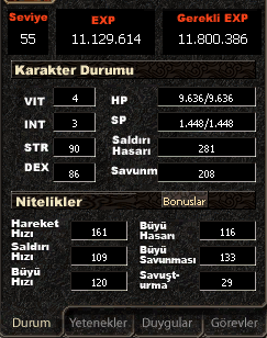 55 LEVEL BEDENSEL AT 21 HAVA G ÖFKE M6