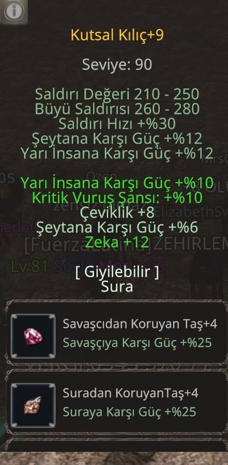 Pergamonda en Elit kutsal kılıç +9
