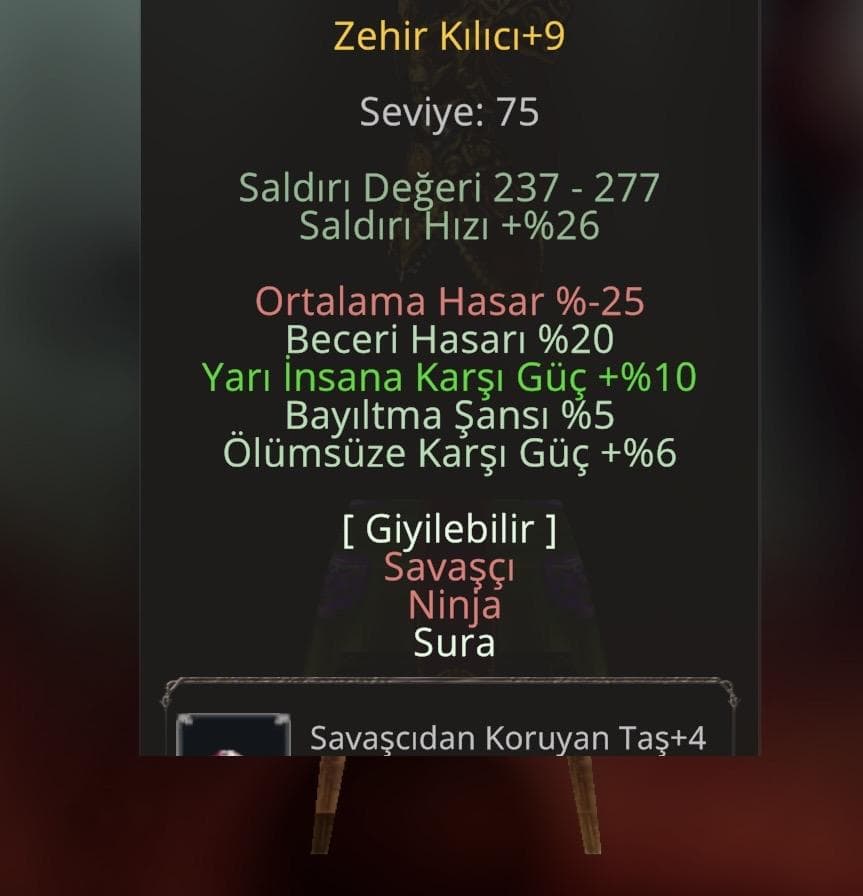 20 beceri 10 yarılı zehir +9
